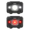 Hama HL200 negro, azul, amarillo linterna frontal LED