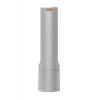 Hama FL60 linterna LED, 60 lm, alcance de 30 m, 3 modos de luz, aluminio, con pilas, plateada, 83 g