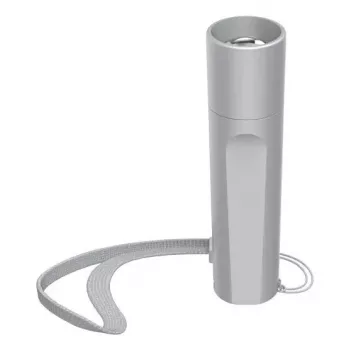 Linterna de mano HAMA linterna LED 3 modos de luz — plateado, 0,083 kg, linterna LED compacta