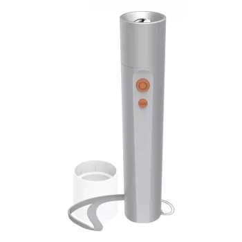 Linterna de mano Hama FL250 LED 3W aluminio plateado