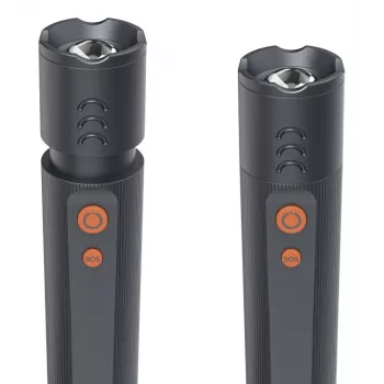 Linterna LED HAMA FLX350 aluminio resistente a impactos, 4 modos con SOS, compacta y manejable