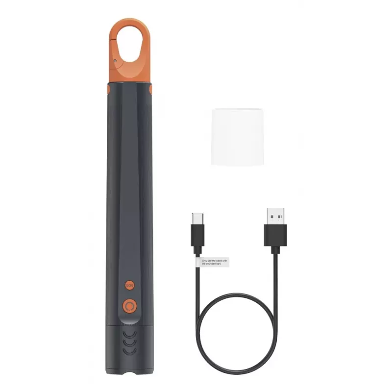 Linterna LED recargable HAMA FLX1200-C — aluminio, resistente a impactos, 4 modos + SOS