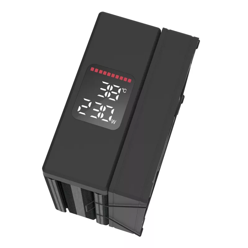 Zalman CNPS9X ECO DS sistema de refrigeración para ordenador disipador de CPU por aire 12 cm negro 1 ud.
