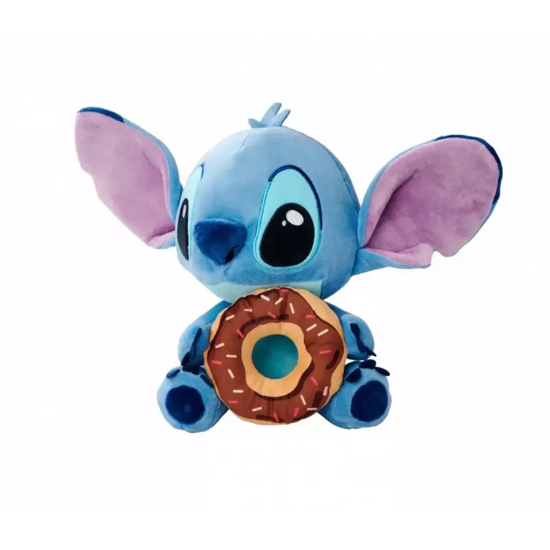 Peluche SIMBA mascota Stitch con donut 25 cm figura de peluche