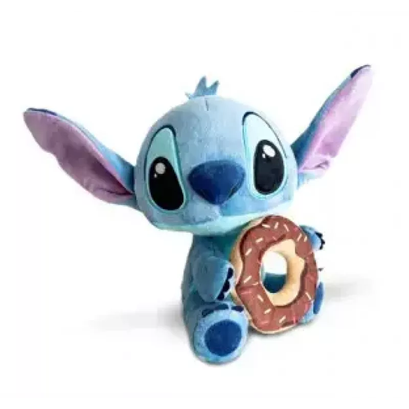 Peluche SIMBA mascota Stitch con donut 25 cm figura de peluche