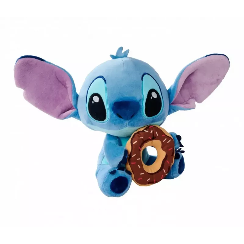 Peluche SIMBA mascota Stitch con donut 25 cm figura de peluche