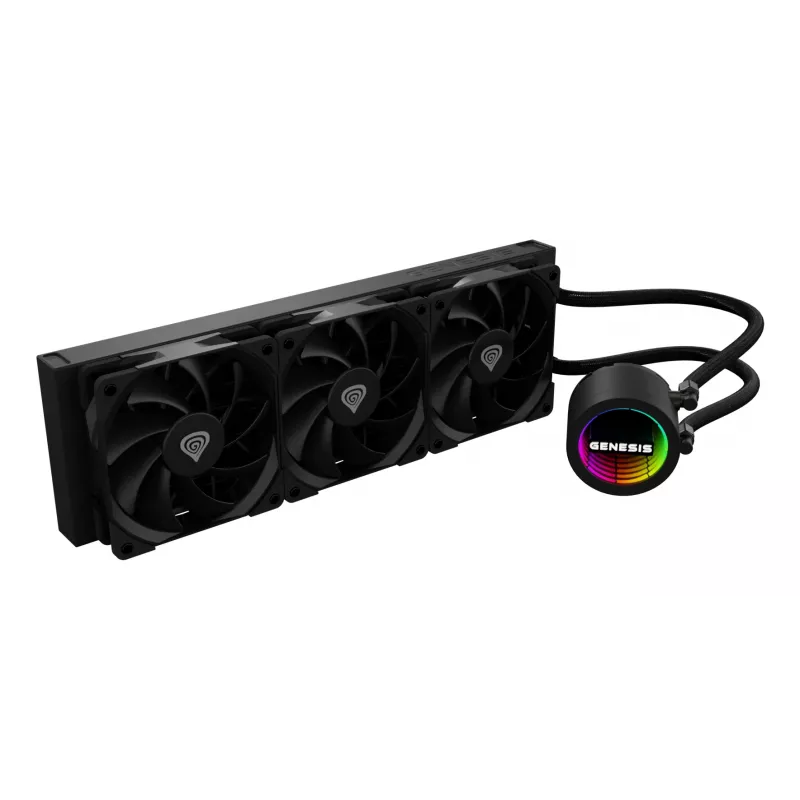 Sistema de refrigeración para procesador GENESIS NLG-2320 todo en uno refrigeración líquida negro