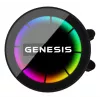Sistema de refrigeración para procesador GENESIS NLG-2320 todo en uno refrigeración líquida negro