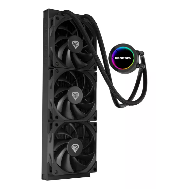 Sistema de refrigeración para procesador GENESIS NLG-2320 todo en uno refrigeración líquida negro