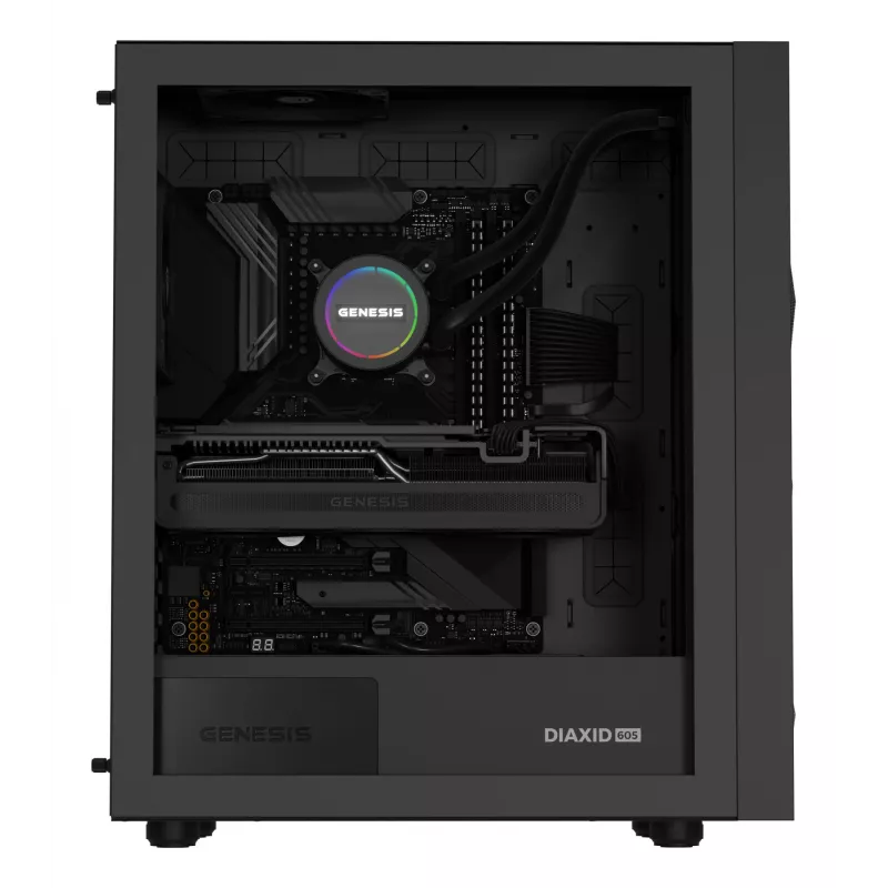Sistema de refrigeración para procesador GENESIS NLG-2320 todo en uno refrigeración líquida negro