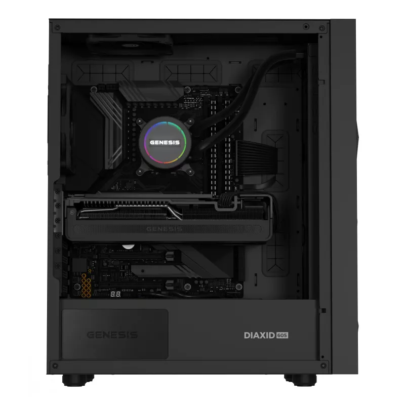 Sistema de refrigeración para procesador GENESIS NLG-2320 todo en uno refrigeración líquida negro