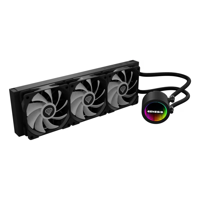Sistema de refrigeración para procesador GENESIS NLG-2321 todo en uno refrigeración líquida negro