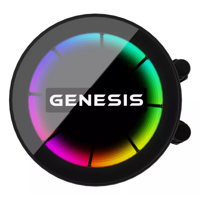 Sistema de refrigeración para procesador GENESIS NLG-2321 todo en uno refrigeración líquida negro