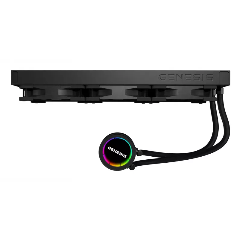Sistema de refrigeración para procesador GENESIS NLG-2321 todo en uno refrigeración líquida negro