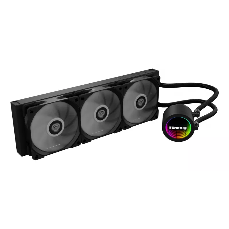Sistema de refrigeración para procesador GENESIS NLG-2321 todo en uno refrigeración líquida negro
