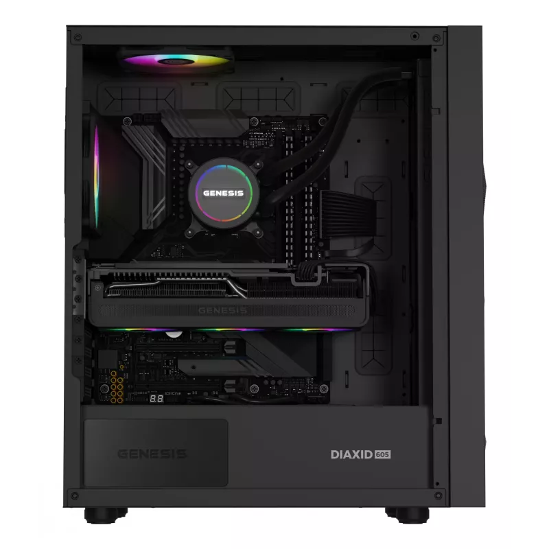 Sistema de refrigeración para procesador GENESIS NLG-2321 todo en uno refrigeración líquida negro