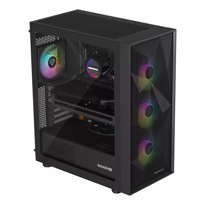Sistema de refrigeración para procesador GENESIS NLG-2321 todo en uno refrigeración líquida negro