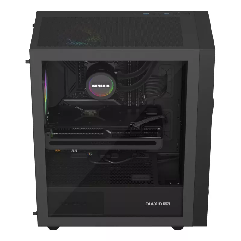 Sistema de refrigeración para procesador GENESIS NLG-2321 todo en uno refrigeración líquida negro