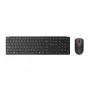 Lenovo 4X31S04810 teclado ratón incluido oficina RF inalámbrico + Bluetooth US English negro