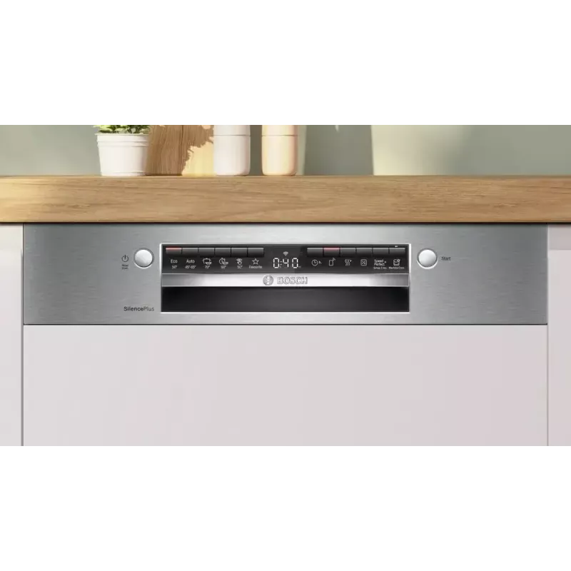 Lavavajillas integrable Bosch SMI4ECS28E — 14 cubiertos, 6 programas, clase de eficiencia energética A, 42 dB