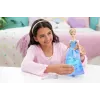 Muñeca de moda Cinderella Vestido de baile encantado de Disney Princess con luz y sonido, inspirada en la película