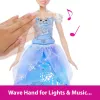 Muñeca de moda Cinderella Vestido de baile encantado de Disney Princess con luz y sonido, inspirada en la película