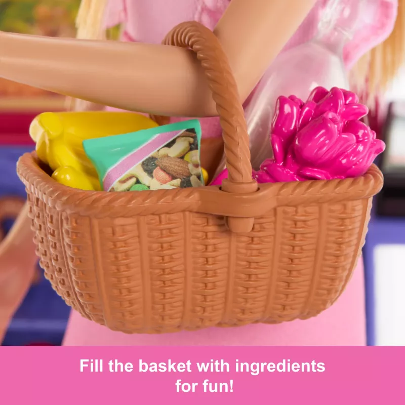 Muñeca y set de juego Barbie y Teresa Receta de amistad Malibu en el mercado con 11 accesorios
