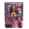 Muñeca Monster High Scary Sweet Birthday Cleo De Nile con vestido de fiesta, globo y regalo