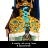 Muñeca Monster High Scary Sweet Birthday Cleo De Nile con vestido de fiesta, globo y regalo
