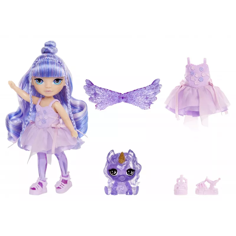 Muñeca Rainbow High Littles Rainbow Fantasy Fairies - Amethyst (lila)