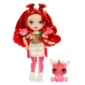 Muñeca Rainbow High Littles Rainbow Fantasy Fairies - Apple (rojo)