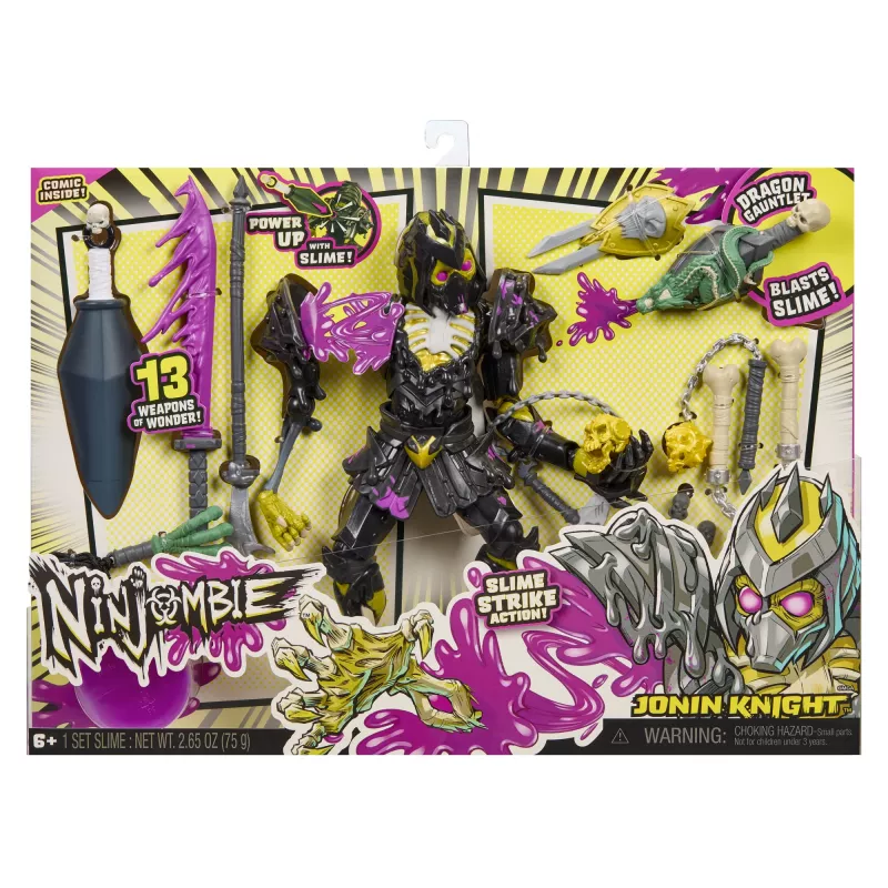 Figura de acción MGA Entertainment Ninjombie Deluxe - Jonin Knight