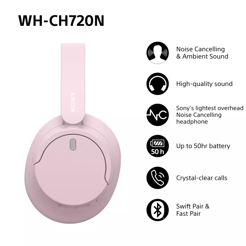 Auriculares Sony WHCH720NP.CE7