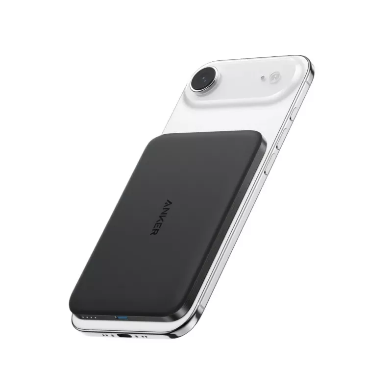 Batería externa inalámbrica magnética ANKER Nano 5000mah 15w negro