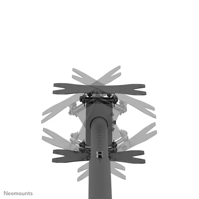Soporte de techo para TV Neomounts CL35-340BL22 peso máx. 45 kg 23-42 pulgadas