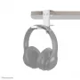 Neomounts ADS11-171SL soporte para auriculares, universal, con fijación por abrazadera, de aluminio, plateado