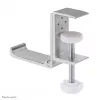 Neomounts ADS11-171SL soporte para auriculares, universal, con fijación por abrazadera, de aluminio, plateado