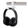 Neomounts ADS11-171SL soporte para auriculares, universal, con fijación por abrazadera, de aluminio, plateado