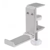 Neomounts ADS11-171SL soporte para auriculares, universal, con fijación por abrazadera, de aluminio, plateado