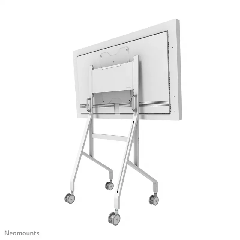 Carro Neomounts FL50-515WH1 para Samsung Flip de 55–65 pulgadas, giratorio, regulable en altura, blanco