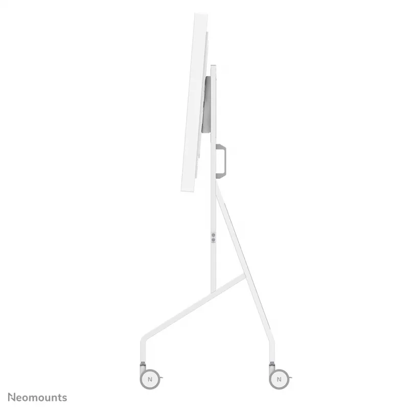 Carro Neomounts FL50-515WH1 para Samsung Flip de 55–65 pulgadas, giratorio, regulable en altura, blanco