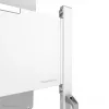Carro Neomounts FL50-515WH1 para Samsung Flip de 55–65 pulgadas, giratorio, regulable en altura, blanco