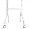 Carro Neomounts FL50-515WH1 para Samsung Flip de 55–65 pulgadas, giratorio, regulable en altura, blanco