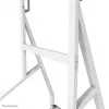 Carro Neomounts FL50-515WH1 para Samsung Flip de 55–65 pulgadas, giratorio, regulable en altura, blanco