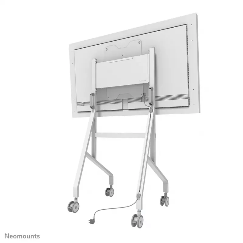 Carro Neomounts FL50-515WH1 para Samsung Flip de 55–65 pulgadas, giratorio, regulable en altura, blanco