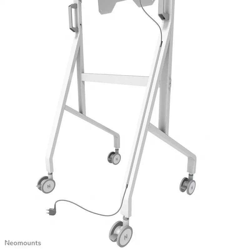 Carro Neomounts FL50-515WH1 para Samsung Flip de 55–65 pulgadas, giratorio, regulable en altura, blanco