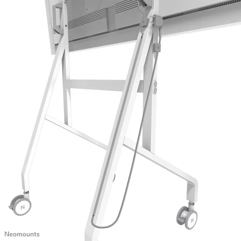Carro Neomounts FL50-515WH1 para Samsung Flip de 55–65 pulgadas, giratorio, regulable en altura, blanco