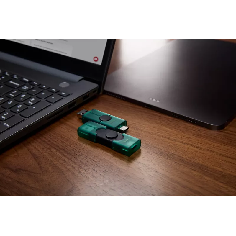 Memoria USB Kingston Technology 256GB USB-A USB-C 3.2 Gen 1 DuoG2