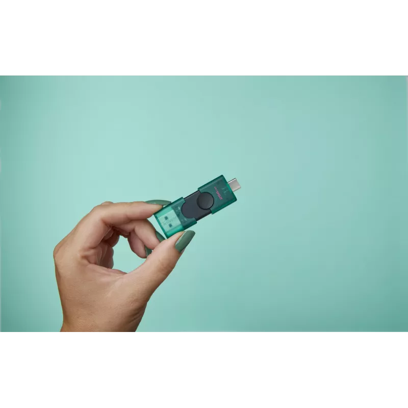 Memoria USB Kingston Technology 256GB USB-A USB-C 3.2 Gen 1 DuoG2