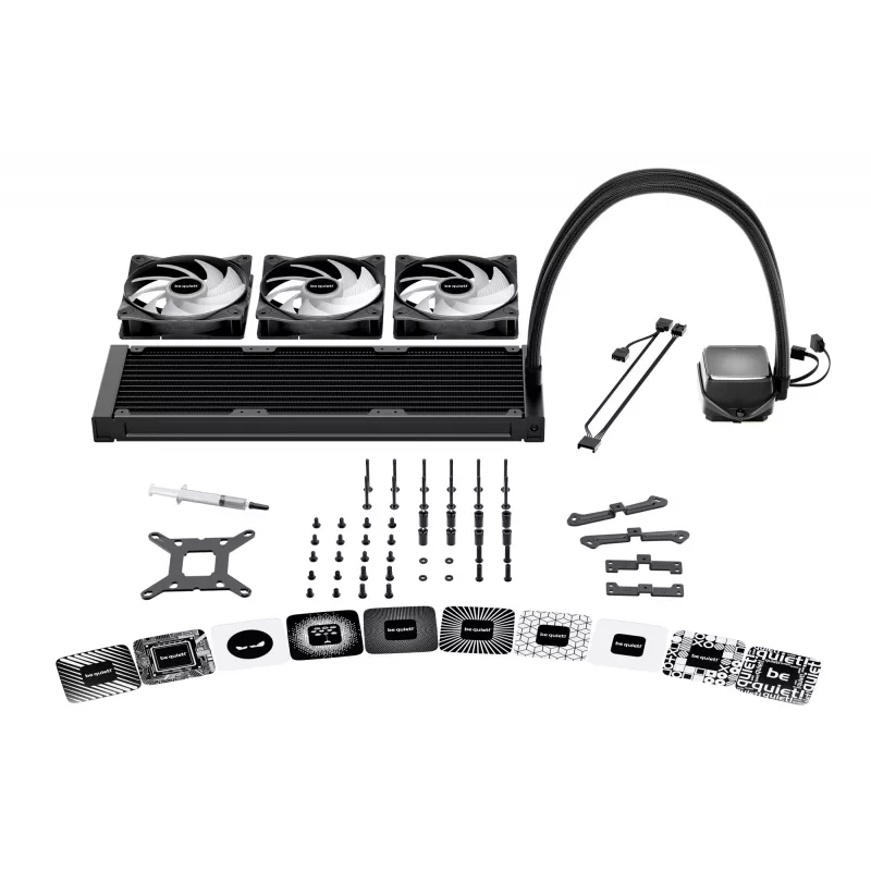 be quiet! PURE LOOP 3 LX Refrigeración líquida todo en uno para procesador 12 cm negro 1 ud.